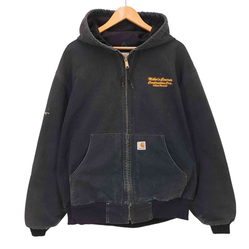 カーハート Carhartt 00S 08年製USA製 刺繍入りダックアクティブジャケット メンズ JPN:XXL