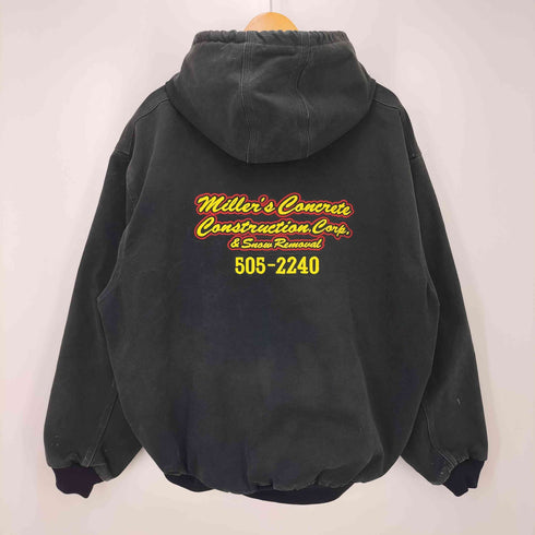 カーハート Carhartt 00S 08年製USA製 刺繍入りダックアクティブジャケット メンズ JPN:XXL