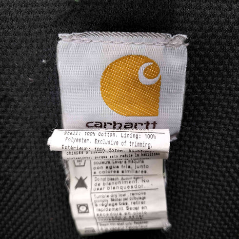カーハート Carhartt 00S 08年製USA製 刺繍入りダックアクティブジャケット メンズ JPN:XXL