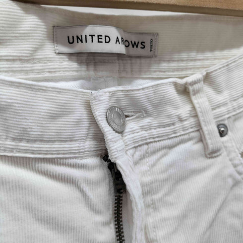 ユナイテッドアローズ UNITED ARROWS オーガニックコットン コーデュロイ スリム パンツ メンズ L