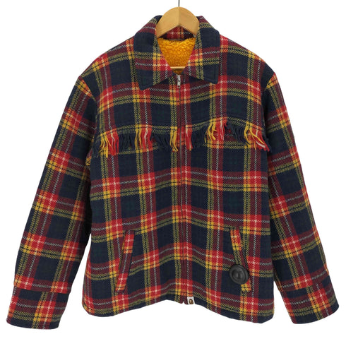 アベイシングエイプ A BATHING APE OLD ボアフリンジジャケット 初期 メンズ JPN:S
