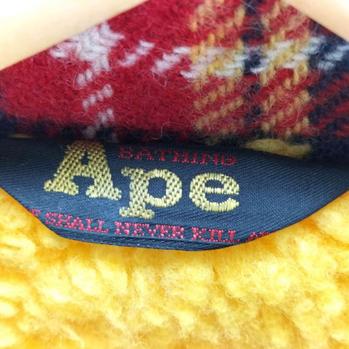 アベイシングエイプ A BATHING APE OLD ボアフリンジジャケット 初期 メンズ JPN:S