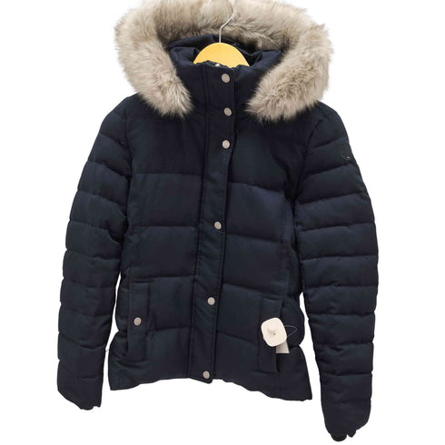 トミーヒルフィガー TOMMY HILFIGER フーデッドダウンジャケット レディース M