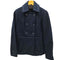 トミーヒルフィガー TOMMY HILFIGER ウールポリ ピーコート レディース S/P