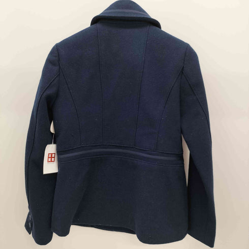 トミーヒルフィガー TOMMY HILFIGER ウールポリ ピーコート レディース S/P