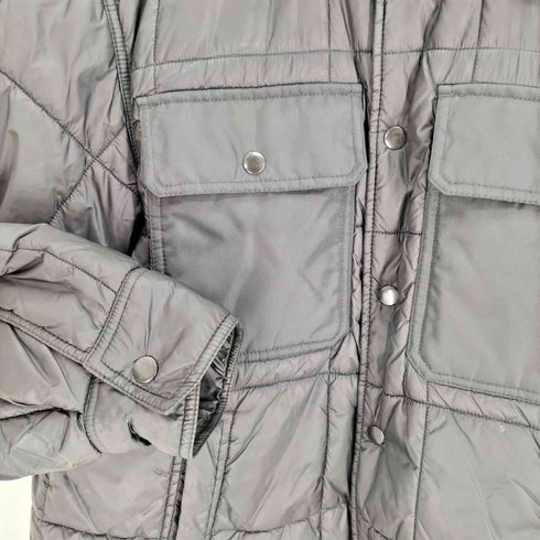 ディーゼル DIESEL キルティング ナイロン 異素材切替 中綿 コーチジャケット メンズ import:M