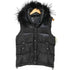 エルエイチピー LHP ファー付き フード ジップアップ ダウンベスト メンズ JPN:L