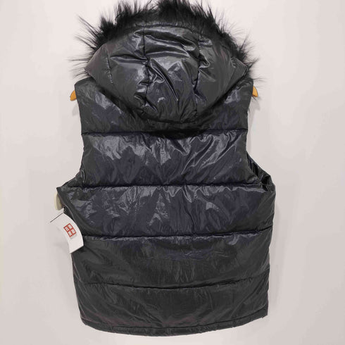 エルエイチピー LHP ファー付き フード ジップアップ ダウンベスト メンズ JPN:L