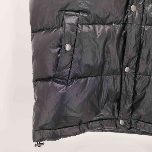 エルエイチピー LHP ファー付き フード ジップアップ ダウンベスト メンズ JPN:L