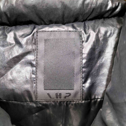 エルエイチピー LHP ファー付き フード ジップアップ ダウンベスト メンズ JPN:L