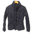 トミーヒルフィガー TOMMY HILFIGER モックネック ストライプダウンジャケット レディース M