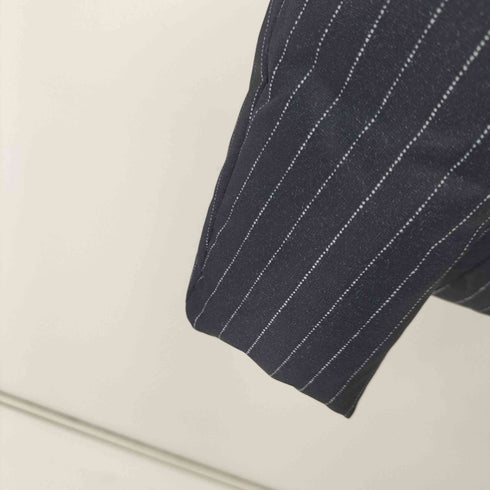 トミーヒルフィガー TOMMY HILFIGER モックネック ストライプダウンジャケット レディース M