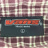 バンズ VANS 細畝コーデュロイチェック柄ジップアップジャケット メンズ JPN:L