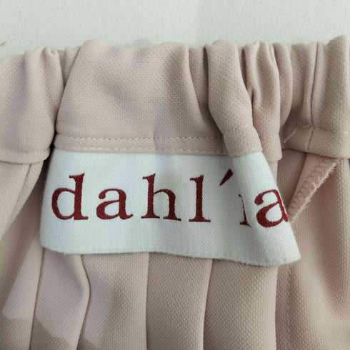ダリア dahl ia プリーツスカート レディース