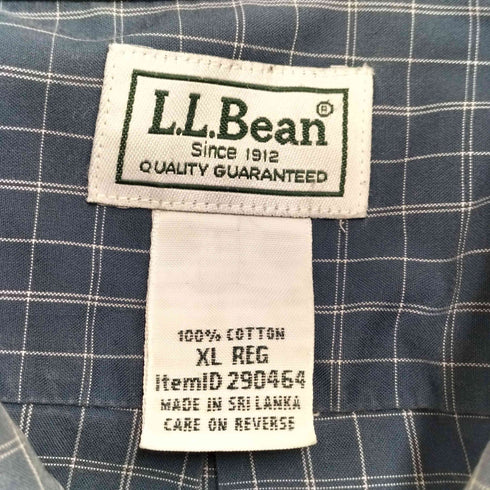 エルエルビーン L.L.Bean TRADITIONAL FIT チェック柄シャツ メンズ JPN:XL