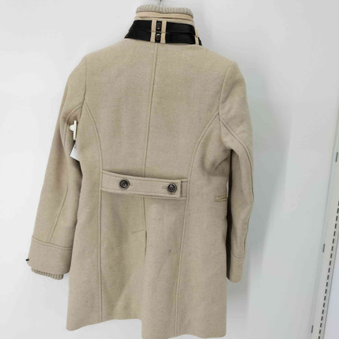トミーヒルフィガー TOMMY HILFIGER モックネック ムートンコート レディース M