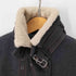 トミーヒルフィガー TOMMY HILFIGER モックネック ムートンコート レディース XS