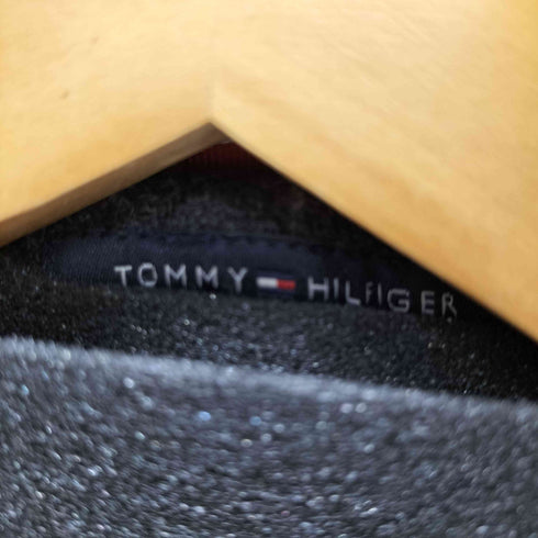 トミーヒルフィガー TOMMY HILFIGER モックネック ムートンコート レディース XS