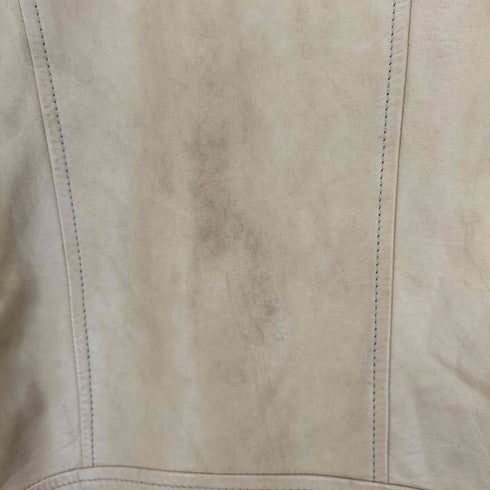 バナナリパブリック BANANA REPUBLIC LAMB シングル ラムレザージャケット レディース XS