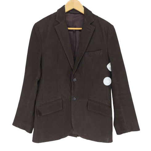 バナナリパブリック BANANA REPUBLIC COW 2B カウレザー シングルジャケット メンズ M