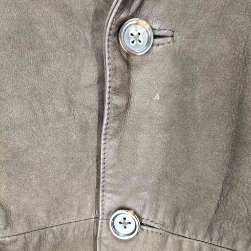 バナナリパブリック BANANA REPUBLIC COW 2B カウレザー シングルジャケット メンズ M