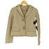 バナナリパブリック BANANA REPUBLIC LAMB 2B シングル ラムレザージャケット レディース M
