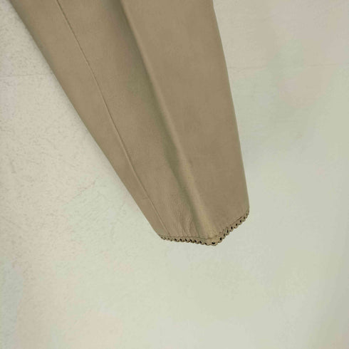 バナナリパブリック BANANA REPUBLIC LAMB 2B シングル ラムレザージャケット レディース M