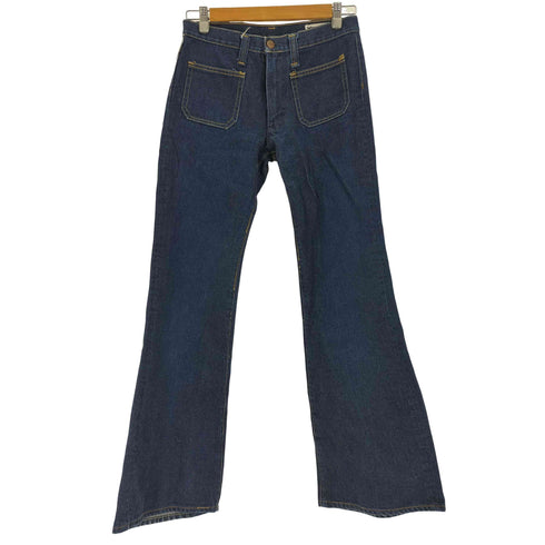 ラングラー Wrangler 90S SCOVILL ジップ ブーツカット フレア ブッシュ デニム パンツ メンズ 30/76