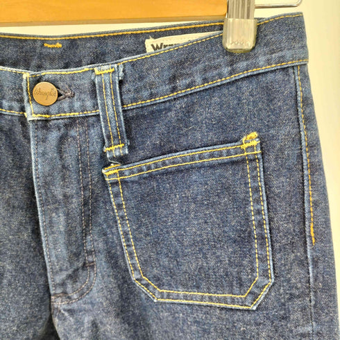 ラングラー Wrangler 90S SCOVILL ジップ ブーツカット フレア ブッシュ デニム パンツ メンズ 30/76