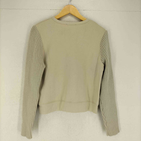 ザラ ZARA ニット切替クルーネックスウェット レディース import:S