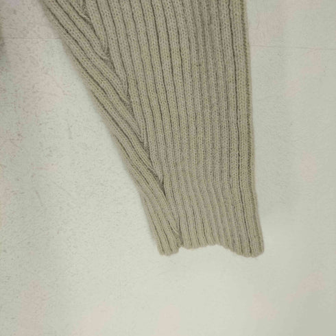 ザラ ZARA ニット切替クルーネックスウェット レディース import:S