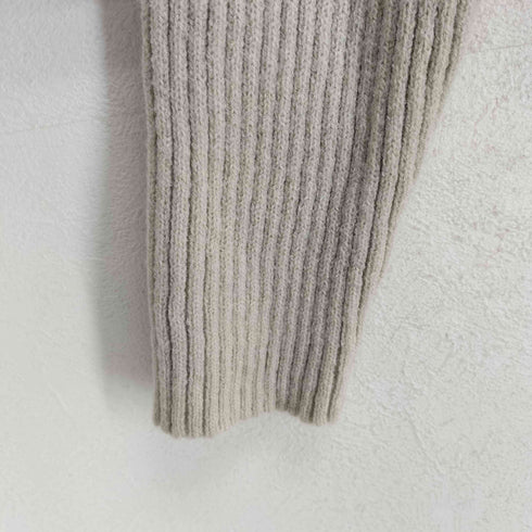 ザラ ZARA ニット切替クルーネックスウェット レディース import:S