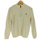 ポロラルフローレン POLO RALPH LAUREN カシミヤ混ハーフジップケーブルニット メンズ JPN:M
