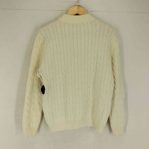 ポロラルフローレン POLO RALPH LAUREN カシミヤ混ハーフジップケーブルニット メンズ JPN:M