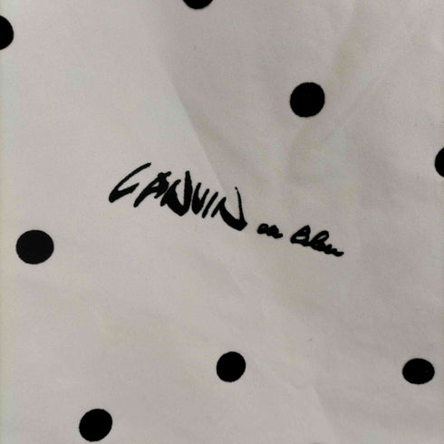 ランバンオンブルー LANVIN en Bleu ドットフロッキータイトスカート レディース JPN:36