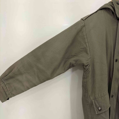 アーペーセー A.P.C. フランス製 中綿キルティング ヘリンボーンモッズコート メンズ JPN:S