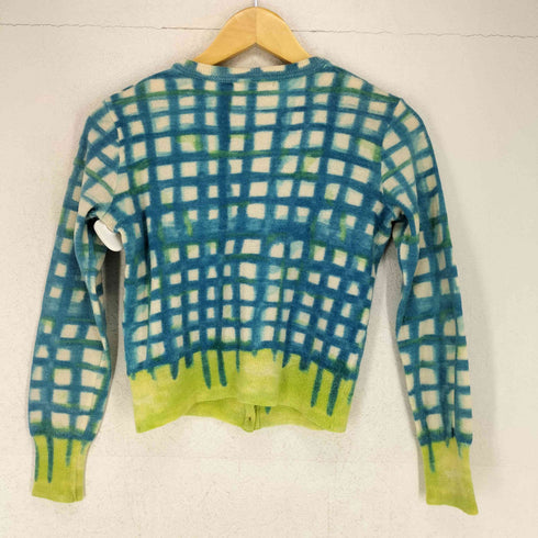 ツモリチサト TSUMORI CHISATO チェック柄ノーカラーカーディガン レディース JPN:2