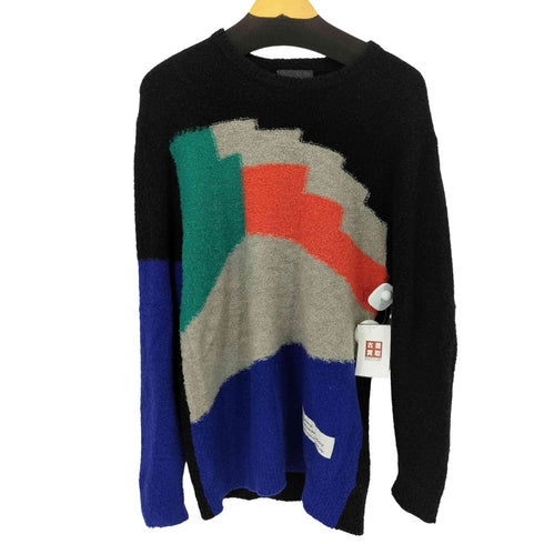 ジエダ Jieda 20AW パネルニットセーター PANEL KNIT メンズ JPN:1