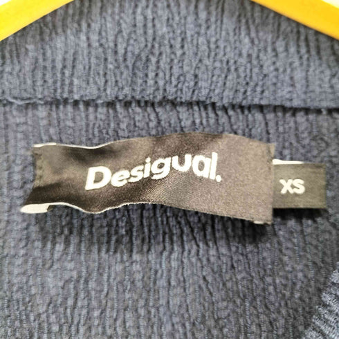 デシグアル Desigual テクスチャー プレーンカラーブラウス レディース JPN:XS