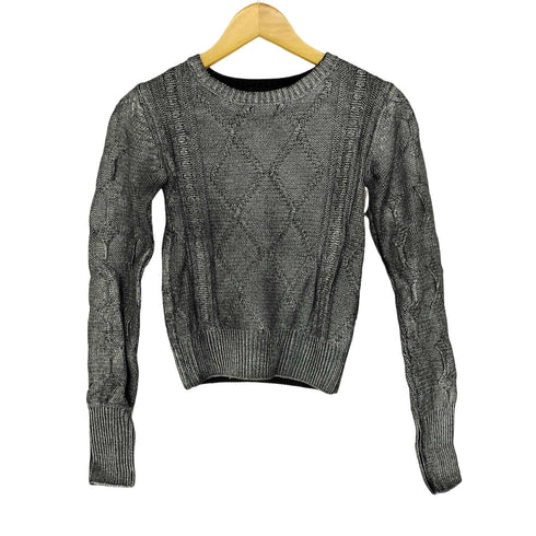 デシグアル Desigual メタリック ニットセーター レディース JPN:XS
