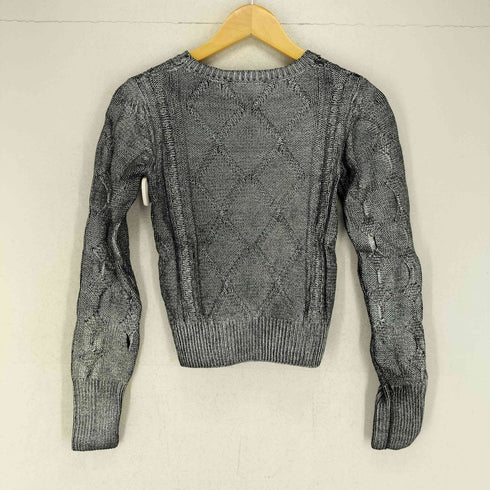 デシグアル Desigual メタリック ニットセーター レディース JPN:XS