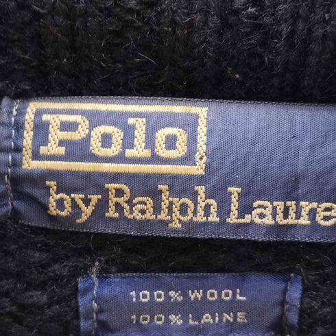 ポロバイラルフローレン Polo by RALPH LAUREN 90S 香港製 ウールタートルネックニット メンズ import:XL