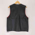 saks fifth avenue 90S ロケットTALONジップ レザーベスト メンズ