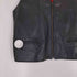 saks fifth avenue 90S ロケットTALONジップ レザーベスト メンズ