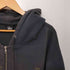 ステューシー Stussy 00S オールドステューシー黒タグ ロゴ刺繍 フルジップパーカー メンズ import:XL