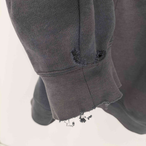 ステューシー Stussy 00S オールドステューシー黒タグ ロゴ刺繍 フルジップパーカー メンズ import:XL