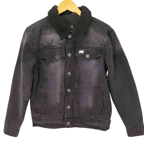 BRINT II JACKET 襟ボア デニムジャケット メンズ