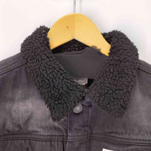 BRINT II JACKET 襟ボア デニムジャケット メンズ