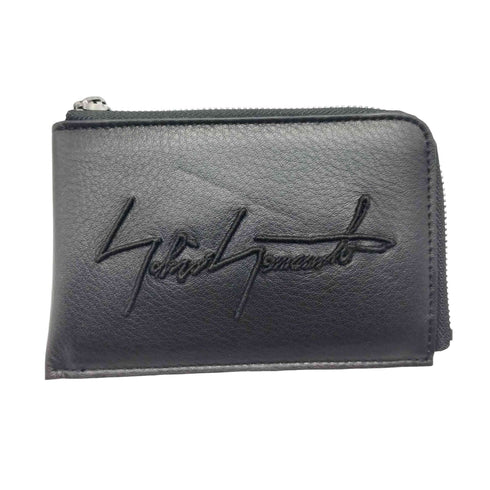 ディスコードヨウジヤマモト discord Yohji Yamamoto Signature short wallet シグネチャー ショート ウォレット メンズ