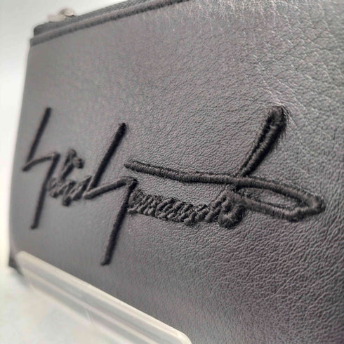 ディスコードヨウジヤマモト discord Yohji Yamamoto Signature short wallet シグネチャー ショート ウォレット メンズ